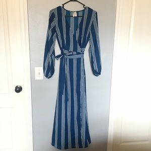 2 for $25 Teal wrap dress